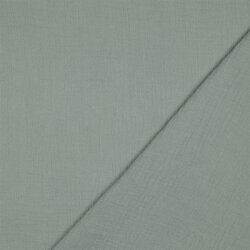 Musselin *Vera* 160 cm Uni - softantikgrün