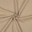 Musselin kleine Punkte - beige