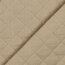 Musselin Gesteppt Uni - beige