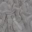 Wellnessfleece Pfotenabdruck - grau