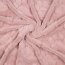Wellnessfleece Pfotenabdruck - puderpink