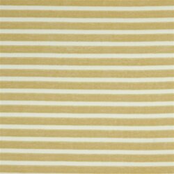 Nickistoff Streifen - sand/creme