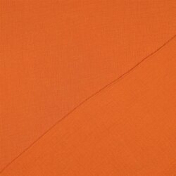 Musselin Uni *Gerda* BIO~Organic - altorange