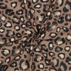 Canvas Digital Leopunkte - kamel