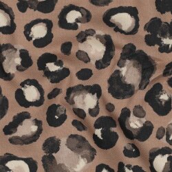 Canvas Digital Leopunkte - kamel