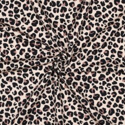 French Terry Digital Leo - beige