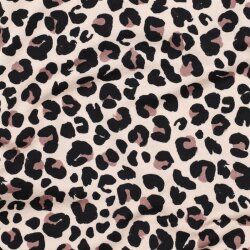 French Terry Digital Leo - beige