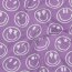Baumwolljersey Smileys - softlavendel