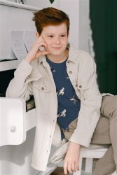 Baumwolljersey Digital Schildkröten - weiß