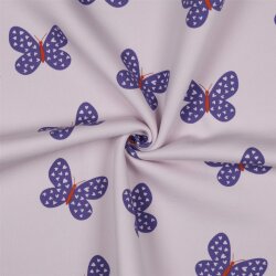 Wintersweat Schmetterlinge - lavendel