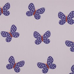 Wintersweat Schmetterlinge - lavendel