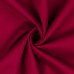 Baumwollpopeline *Vera* Uni - dunkelpink