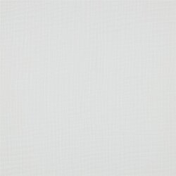 Dreilagiger Baumwoll Musselin Bio~Organic - altweiss