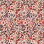 Baumwolljersey Digital Blumen - creme