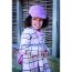 Bouclé Mantelstoff Uni *Vera* - mauve
