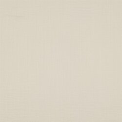 Musselin Uni *Vera*  - creme