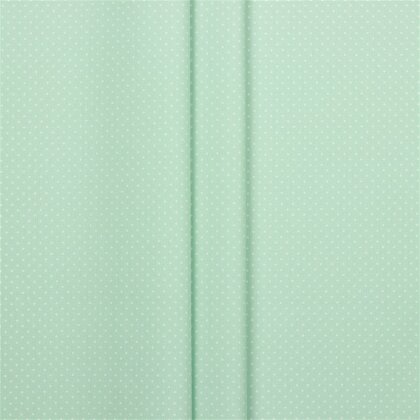 Beschichtete Baumwolle kleine Punkte - softmint
