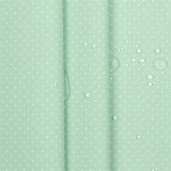 Beschichtete Baumwolle kleine Punkte - softmint