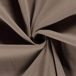 0,6 Meter - Rippenjersey *Marie* - soft taupe
