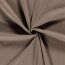 0,6 Meter - Rippenjersey *Marie* - soft taupe