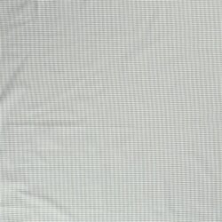 0,8 Meter - Baumwollpopeline garngefärbt Vichy Karo 2mm - antikmint