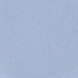 Musselin Uni *Marie* - hellblau