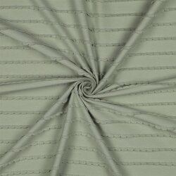 Baumwolljersey Rüschen - salbei