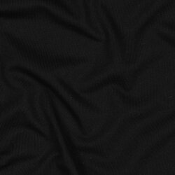 Baumwolljersey 100% Organic - schwarz