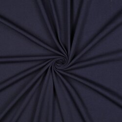 Baumwolljersey 100% Organic - nachtblau