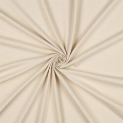 Baumwolljersey 100% Organic - hellsand