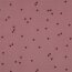 Musselin kleine Herzen - mauve