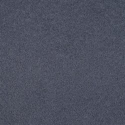 Teddystoff Doppelseitig Uni - jeansblau