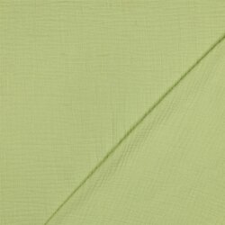 Musselin Uni *Gerda* BIO~Organic - hellkiwi