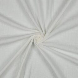 Musselin Slub - altweiß