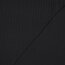 Rippenjersey BIG - schwarz