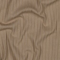 Rippenjersey BIG - kaltbraun