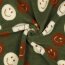 Teddystoff HAPPY FACES - GREEN