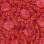 Baumwollvoile Steppstoff 2-Seitig  Blumen-Streifen - pink/rot