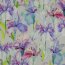 Viskose 100% Digital Aquarell Lilien - creme