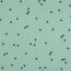 Rippenjersey Herzregen - mint