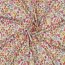 Rippenjersey Digital Blumenwiese - pink