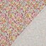 Rippenjersey Digital Blumenwiese - pink