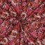 Baumwolljersey Digital Blumen - dunkelrot