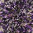 Ganzjahressweat Digital Blumen Kunst - lila