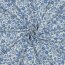 Baumwolljersey Blumenwind - hellblau/weiß