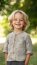 Musselin BIO~Organic Palmen - natur