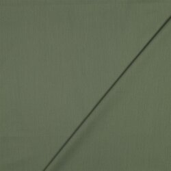 Baumwoll Viskose Mix - oliv