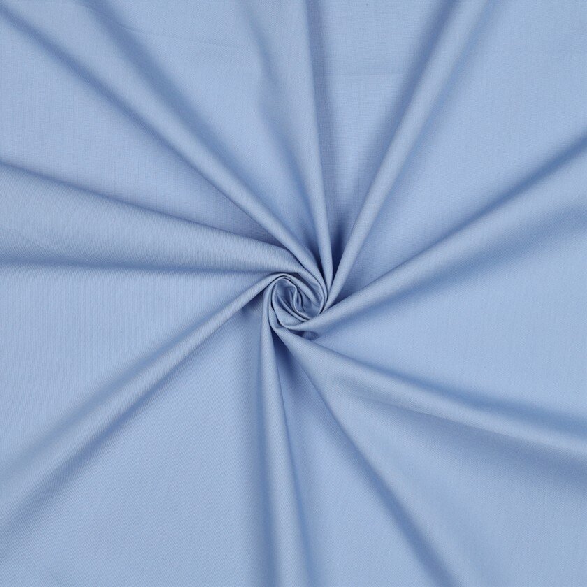 Baumwoll Viskose Mix - babyblau