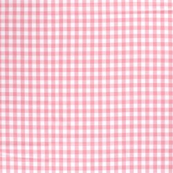Baumwollpopeline garngefärbt Vichy Karo??mm - rosa