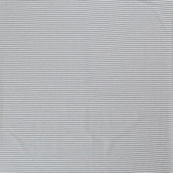 0,5 Meter - Baumwolljersey Mini Streifen 3mm *Bibi* - indigo